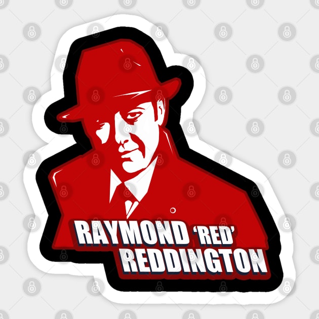 Raymond Reddington Sticker by FreddyK